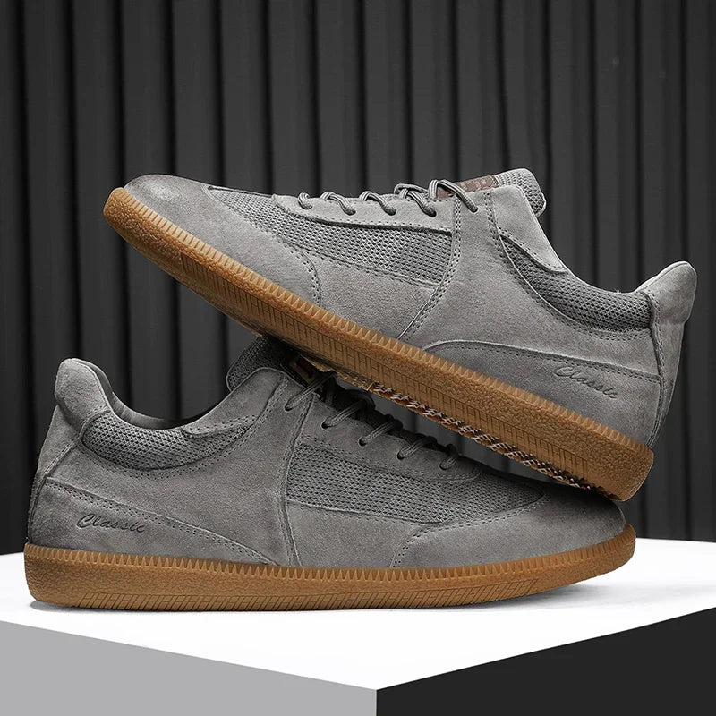 Suede Leather Sneakers