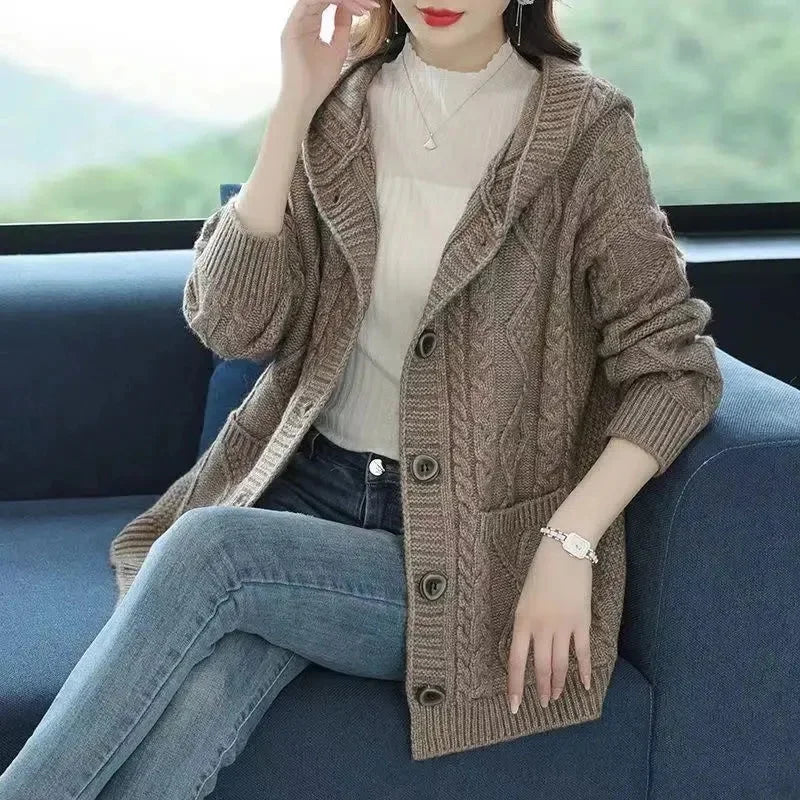 Diamond Stitch Cardigan