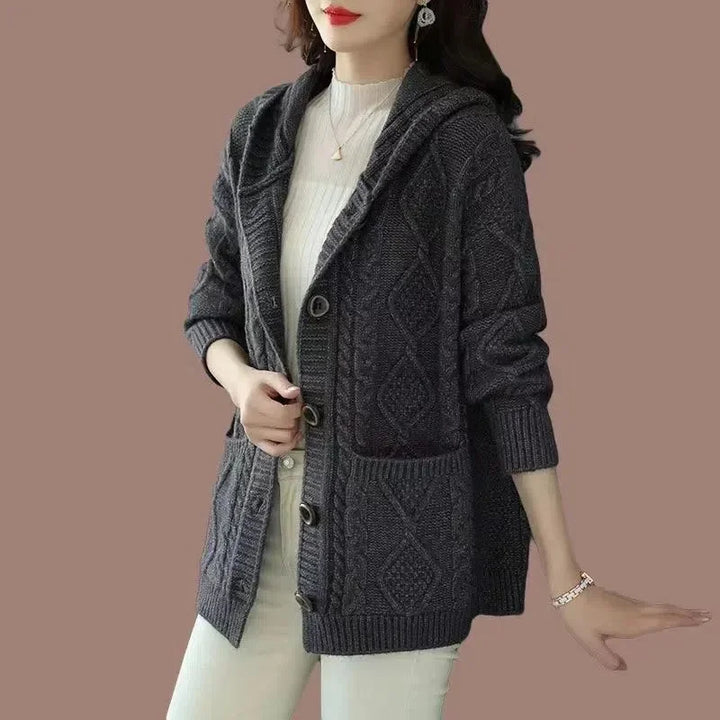 Diamond Stitch Cardigan