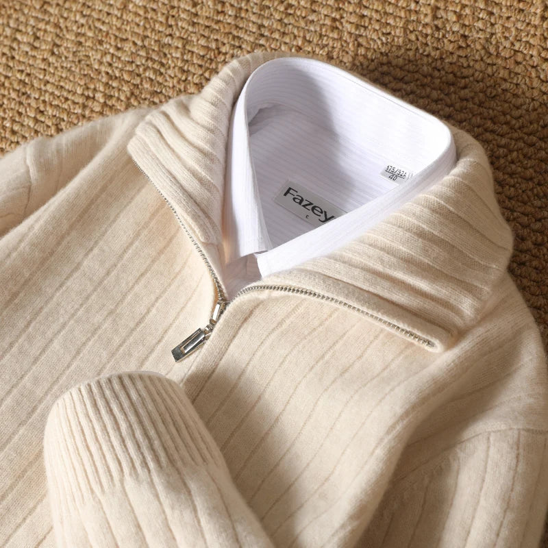 Merino Wool Business Cardigan