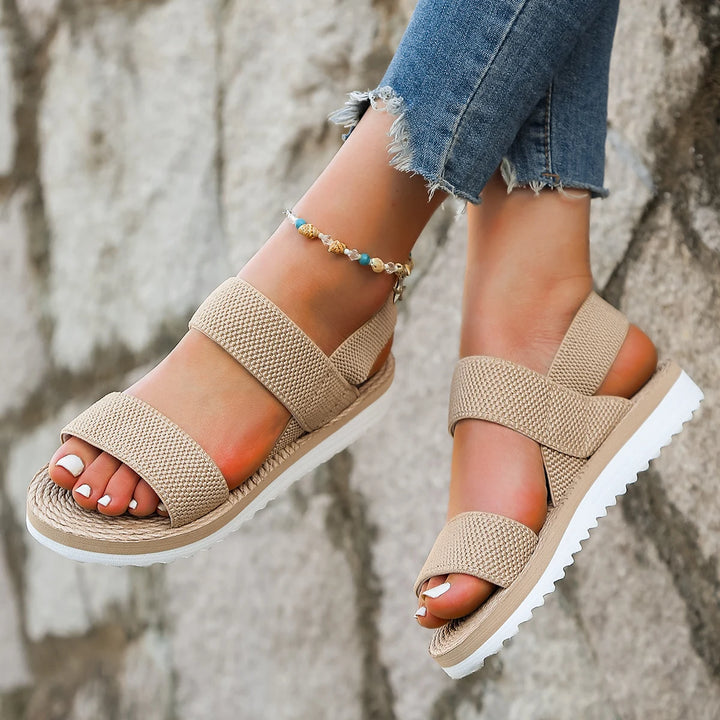 Woven Strap Sandals