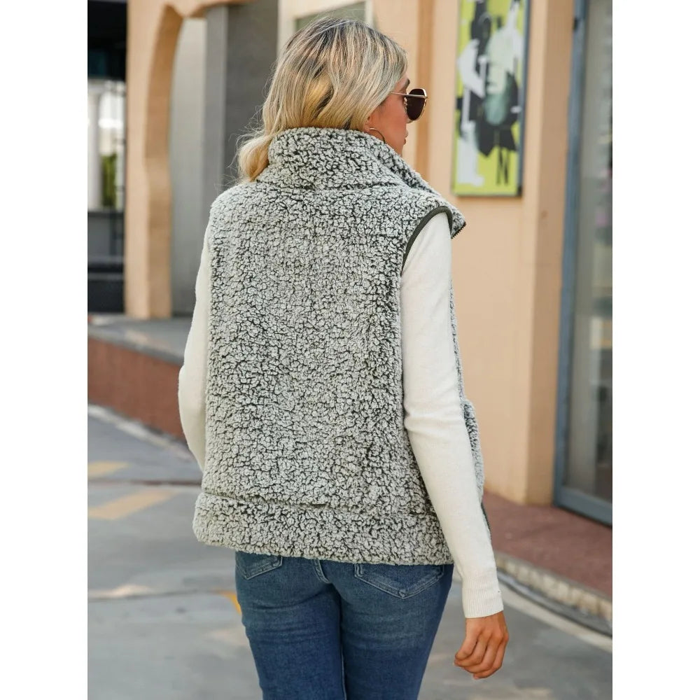 Ultra-Soft Zip-Up Vest