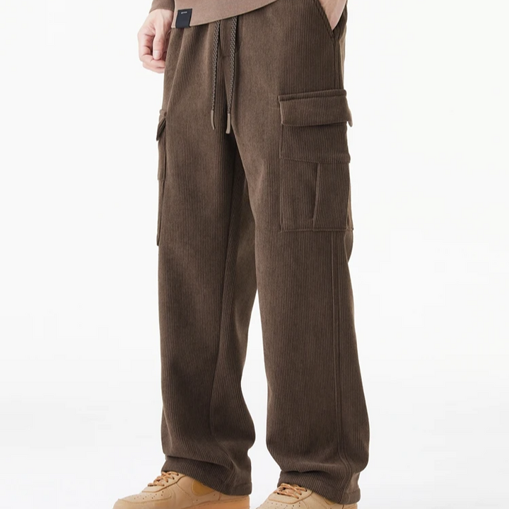 Fleece Lined Corduroy Pants